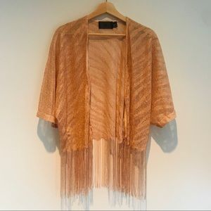 H&M Sheer Metallic Cover-Up